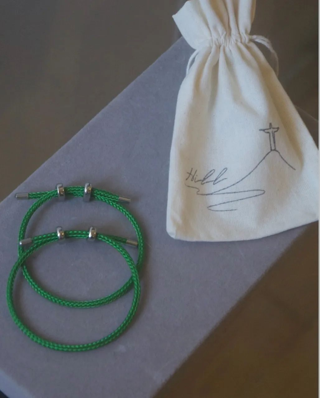 Pulseira elos com cordão impermeável - Foto 5