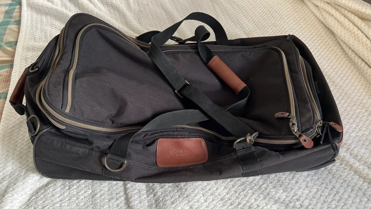Samsonite dobrável e expansível, tipo ?duffel?, - Foto 4