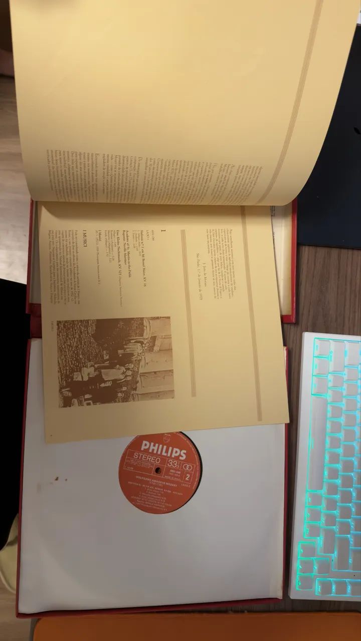 Box 10 Lp Wolfgang Amadeus Mozart 1756-1791 C/ livreto - CDs, DVDs