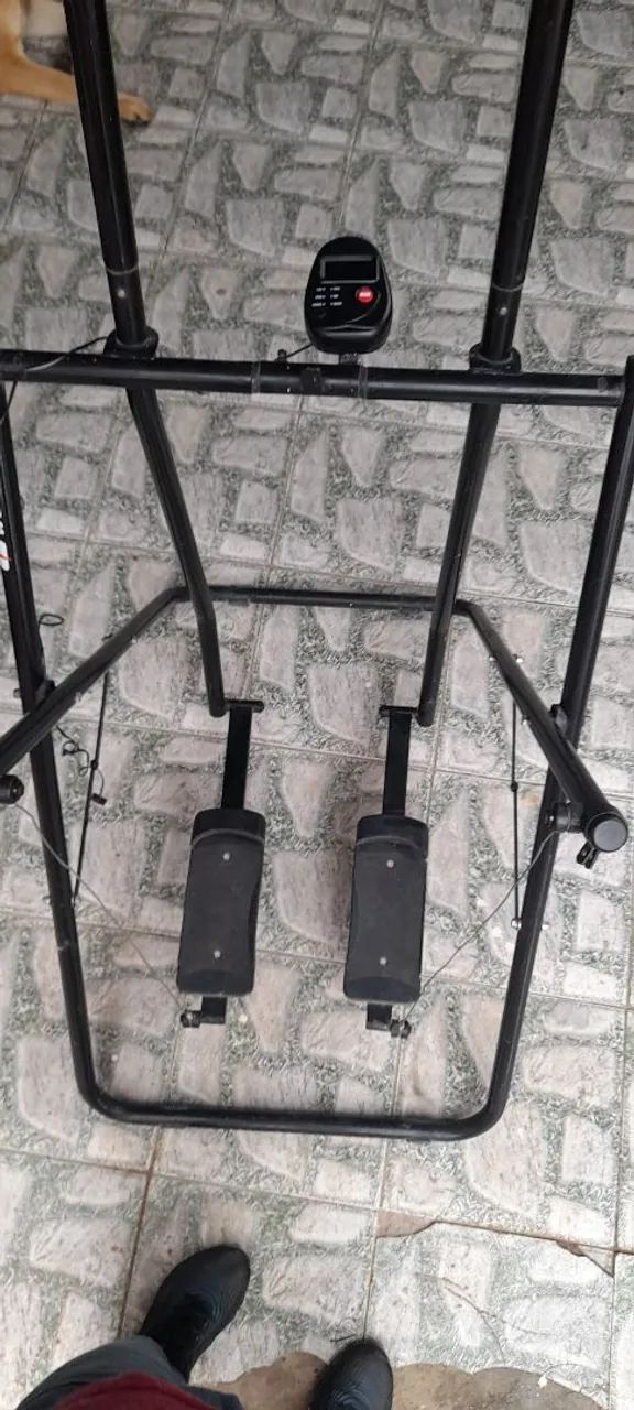  Vendo Aparelho Simulador de caminhada Twister com cadeira abdominal Evolution. - Foto 4
