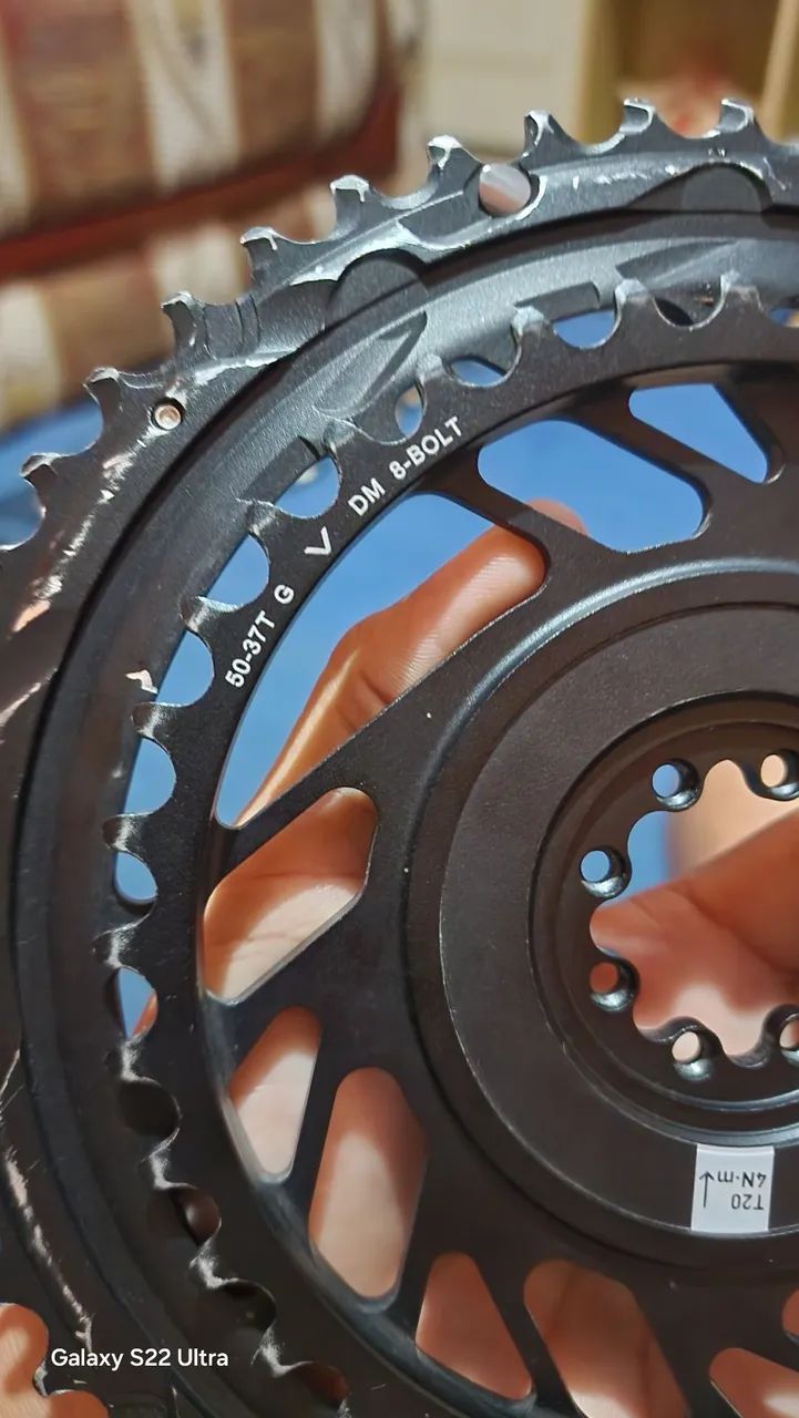 Coroas Sram Red (d1) 2x12 50/37t Direct Mount  ORIGINAL - Foto 4