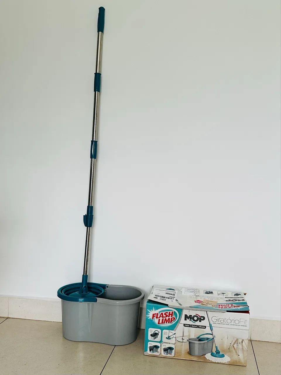 Mop Flash limp Fit ( sem refil de microfibra) 