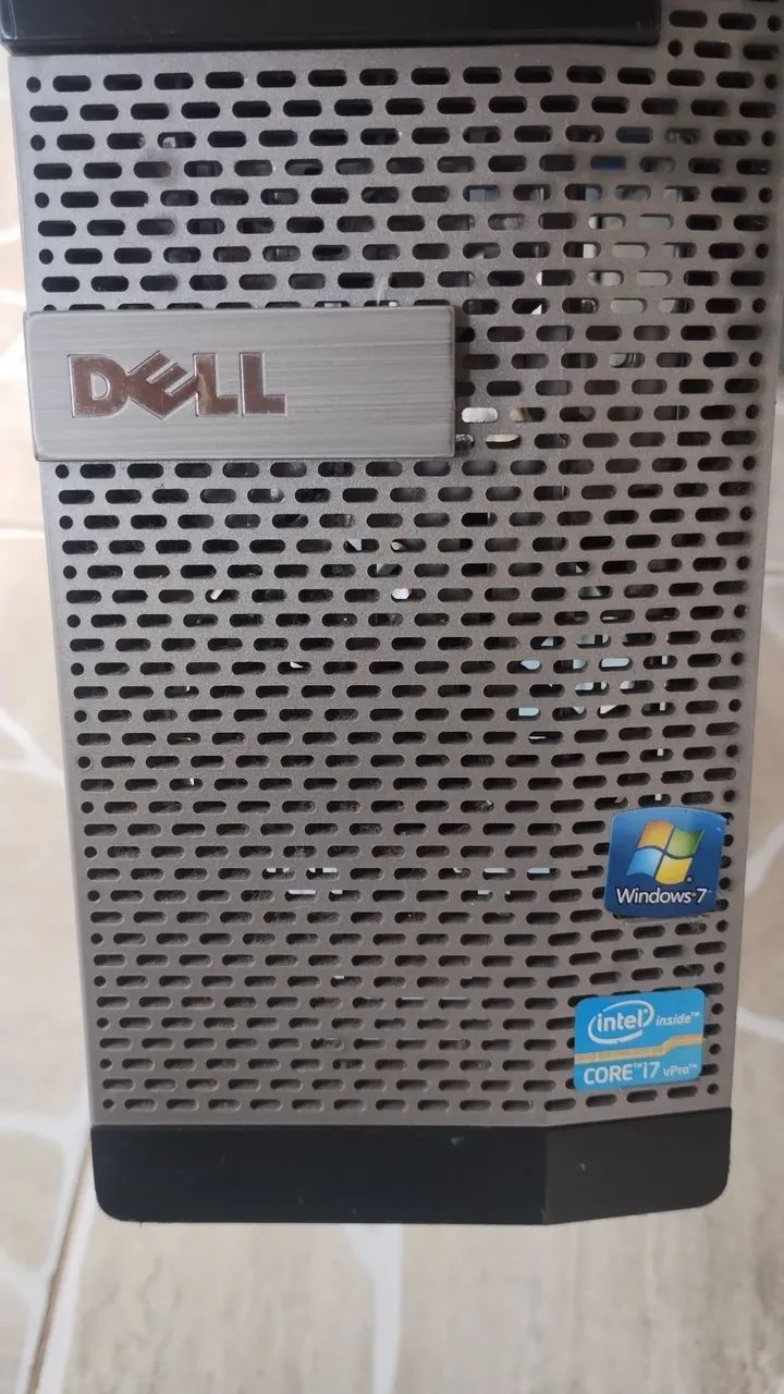 Gabinete Desktop Torre Dell Fonte Processador Placa mãe  - Foto 3