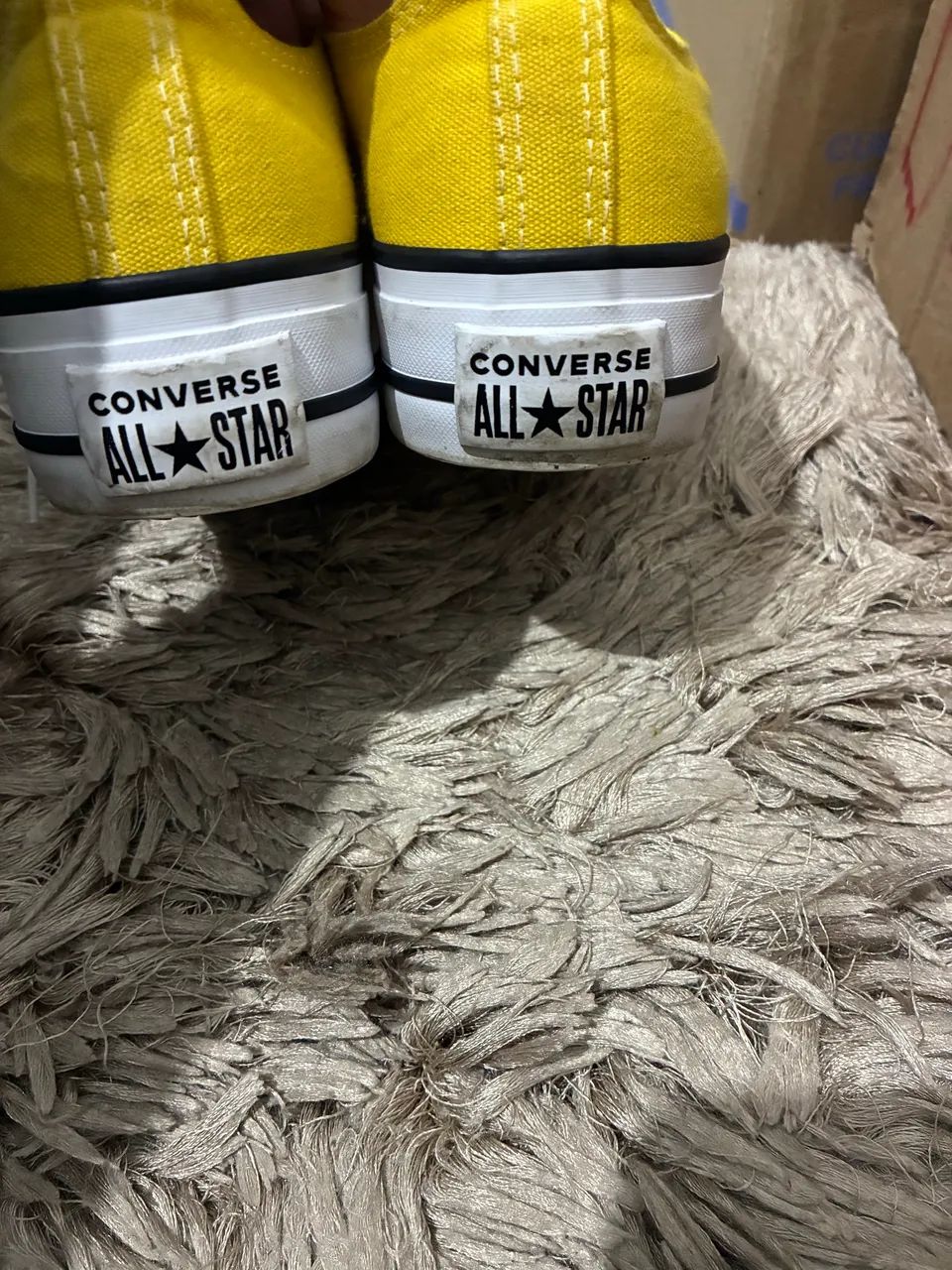 tênis converse all star cano baixo amarelo 38 - Foto 4