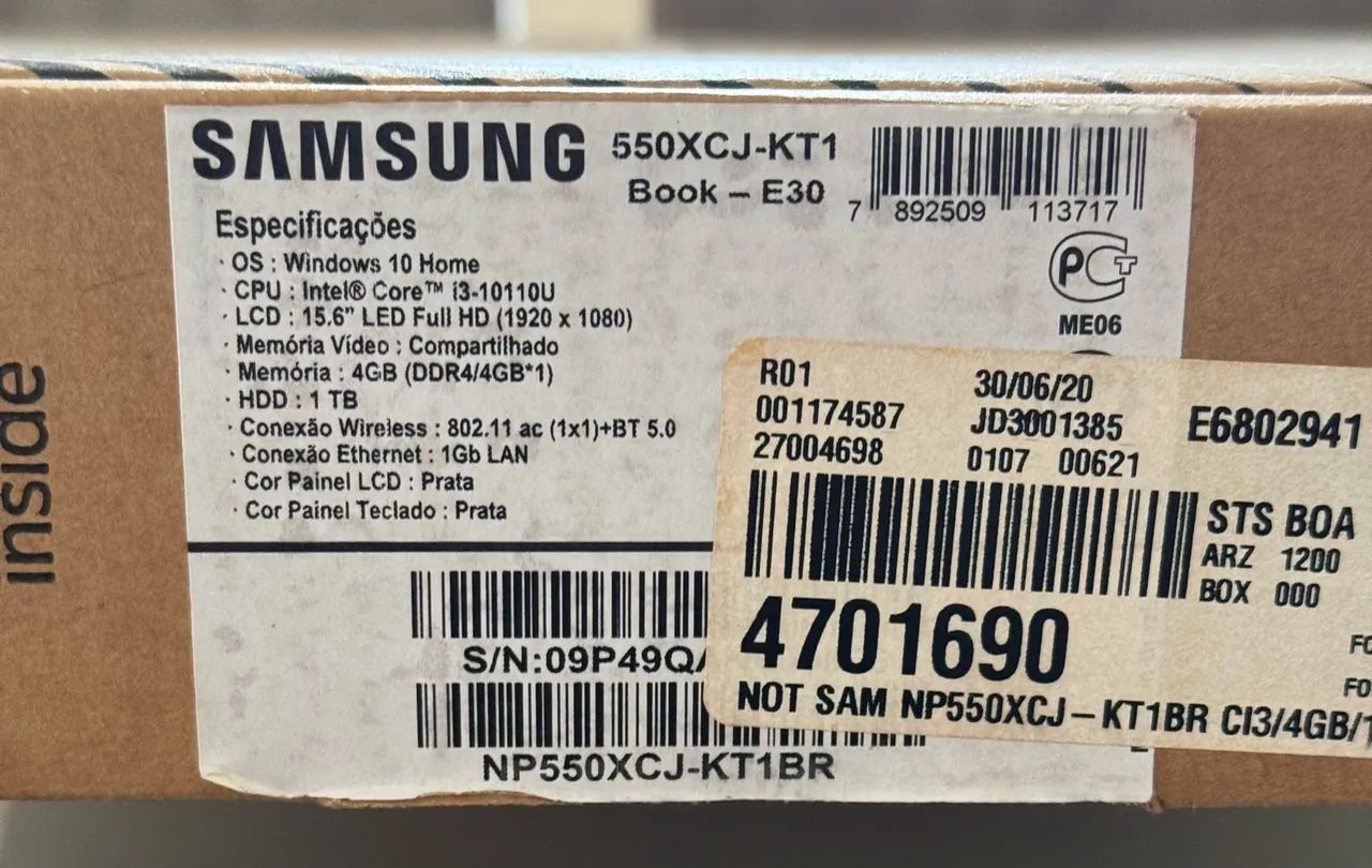 Notebook Samsung Book E30 - Intel Core i3 + SSD - Caixa e carregador originais + NF - Foto 2