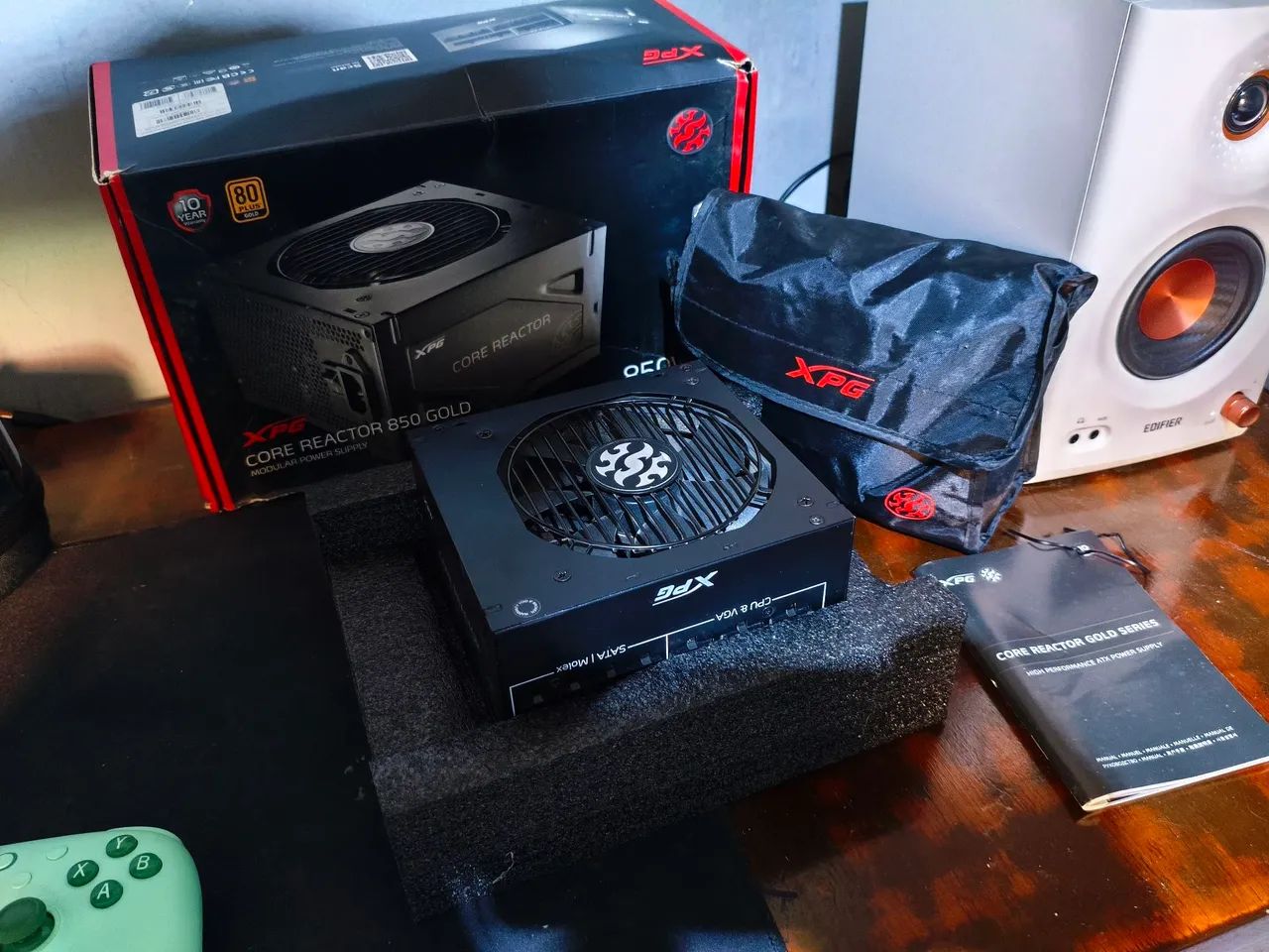 Fonte XPG core reactor full modular 850w nova