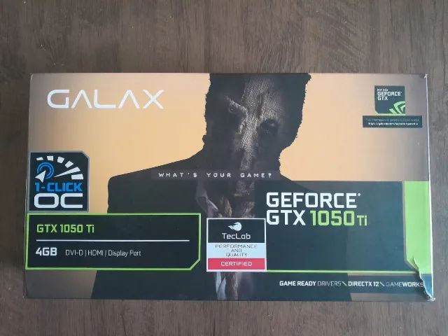 GEFORCE GTX 1050 TI 4GB - Foto 2