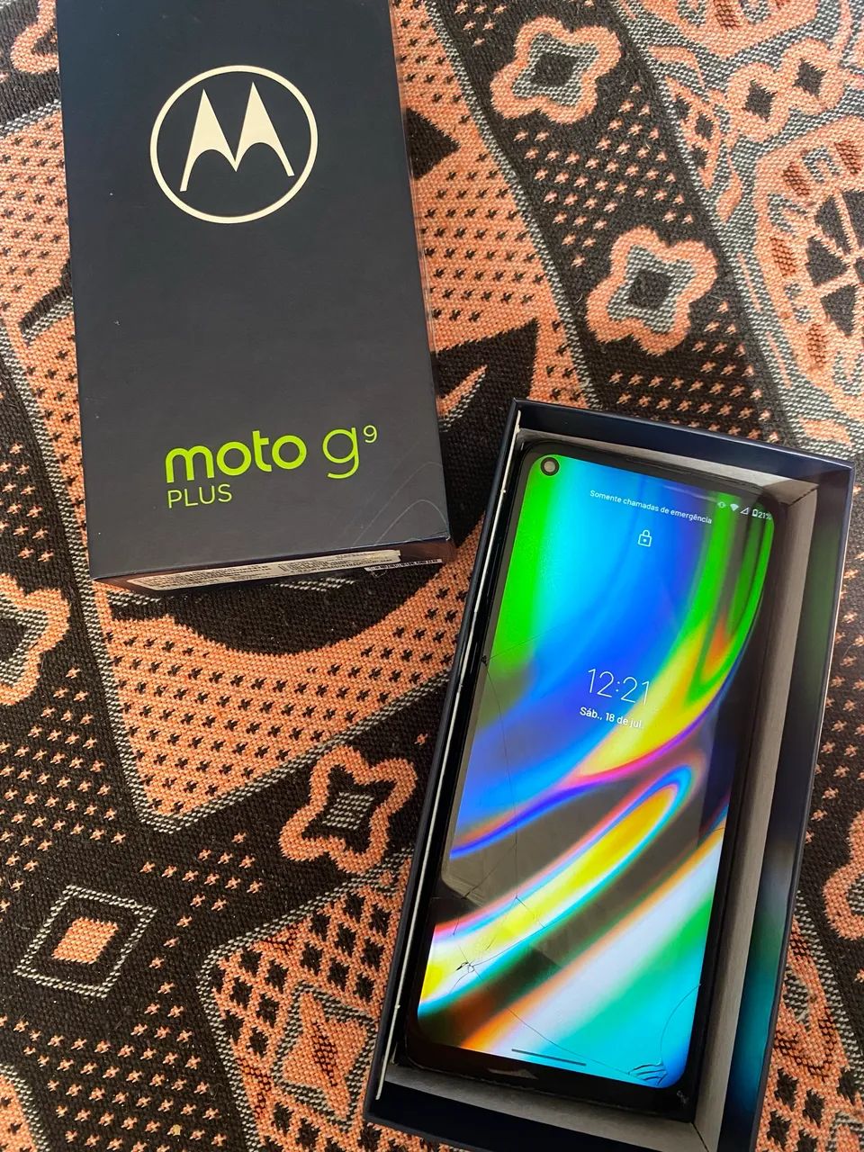 Celular Motorola G9 Plus 128GB  (usado)  - Foto 2