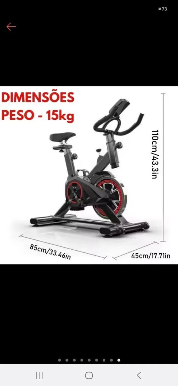 Bicicleta Ergométrica Spinning - Foto 5