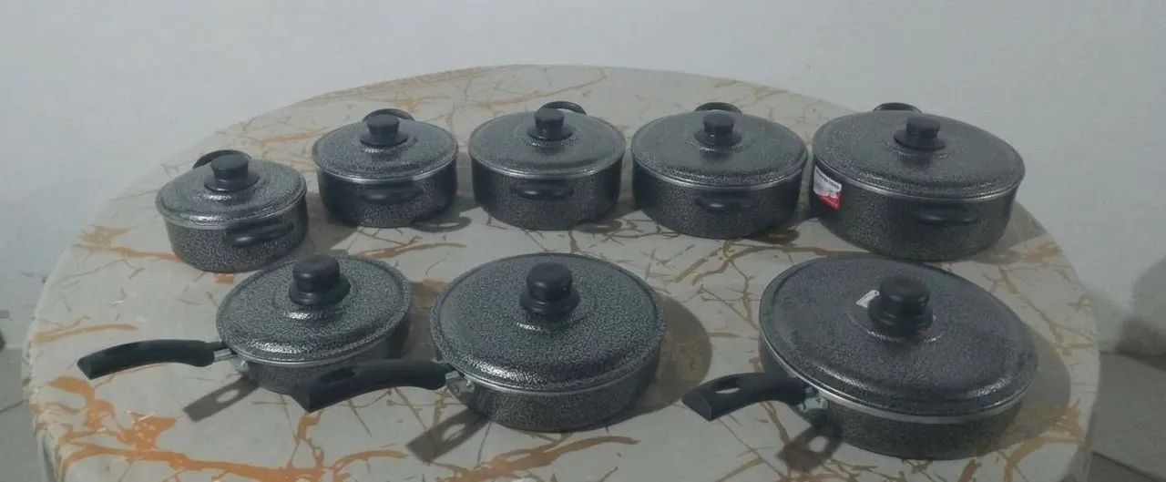 Conjunto de 8 panelas  - Foto 2