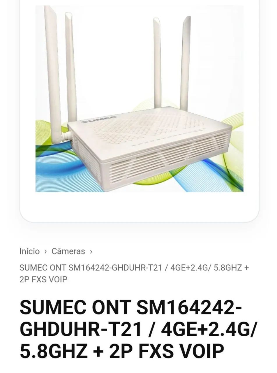 Roteador sumec ont - Foto 3