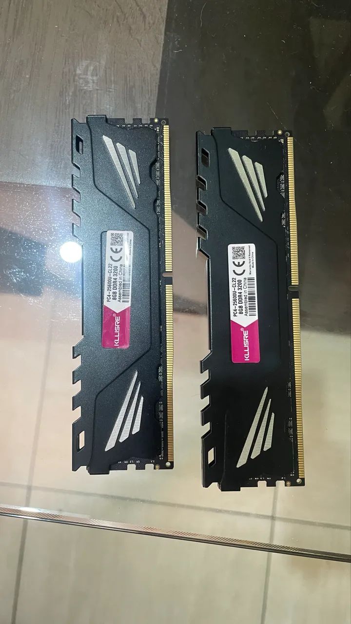 Pente de memoria ram 8gb ddr4