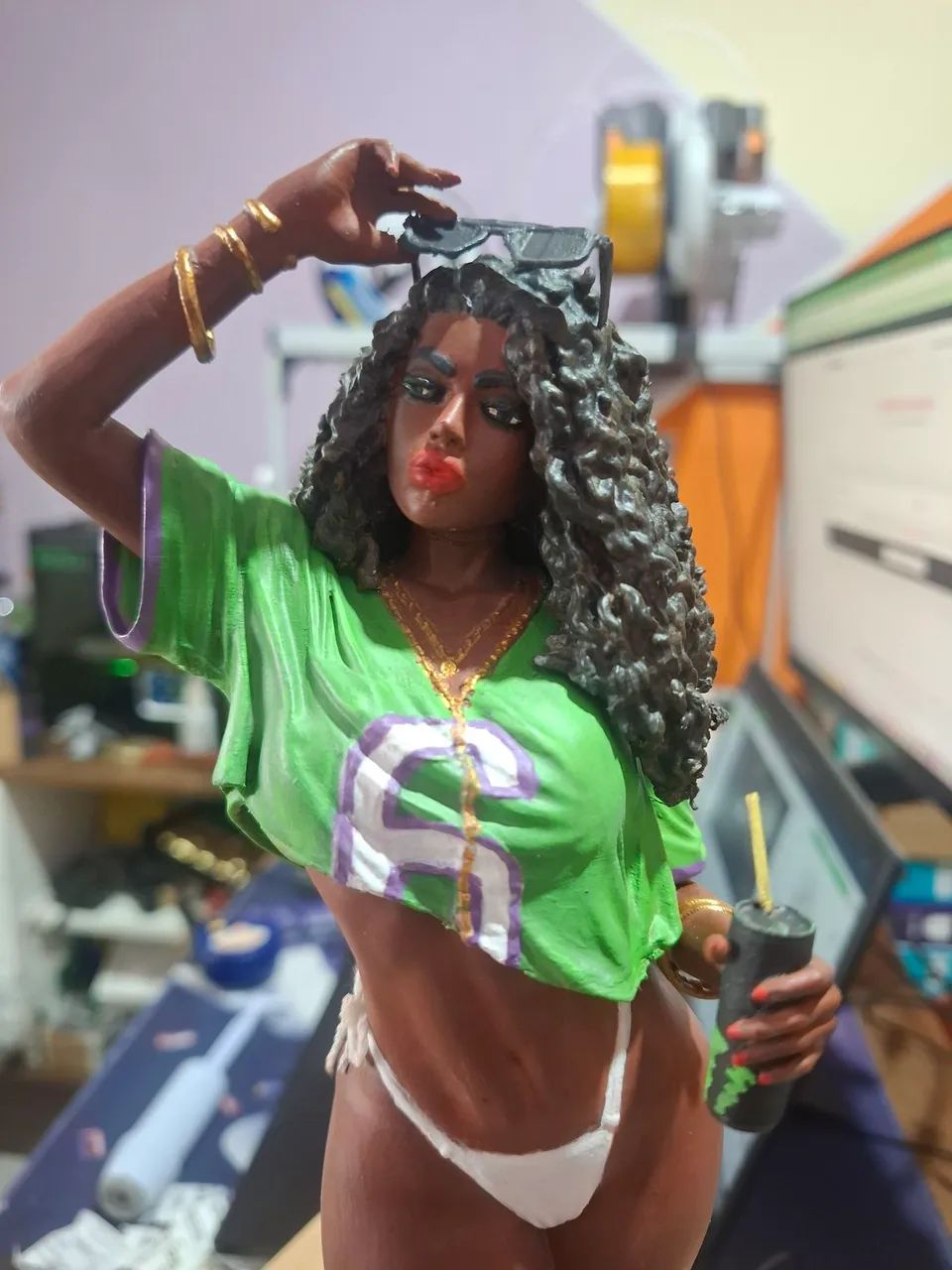 Action  figure Morena do GTA6  - Foto 2