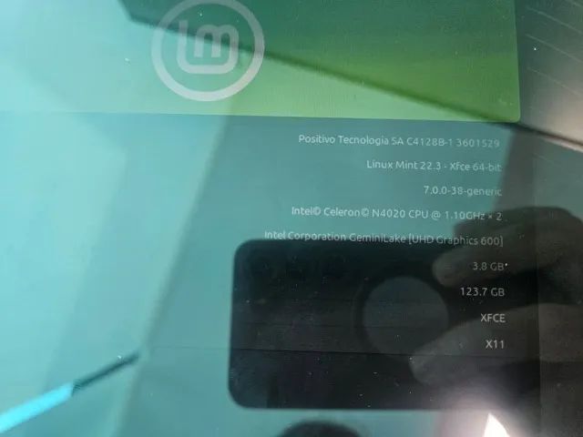 Notebook/tablet 2 em 1 Positivo Duo C4128B-1 touchscreen 11.6" Linux Mint xfce - Foto 5