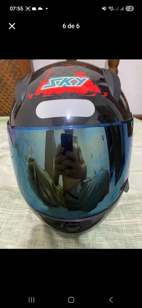 Capacete masculino 