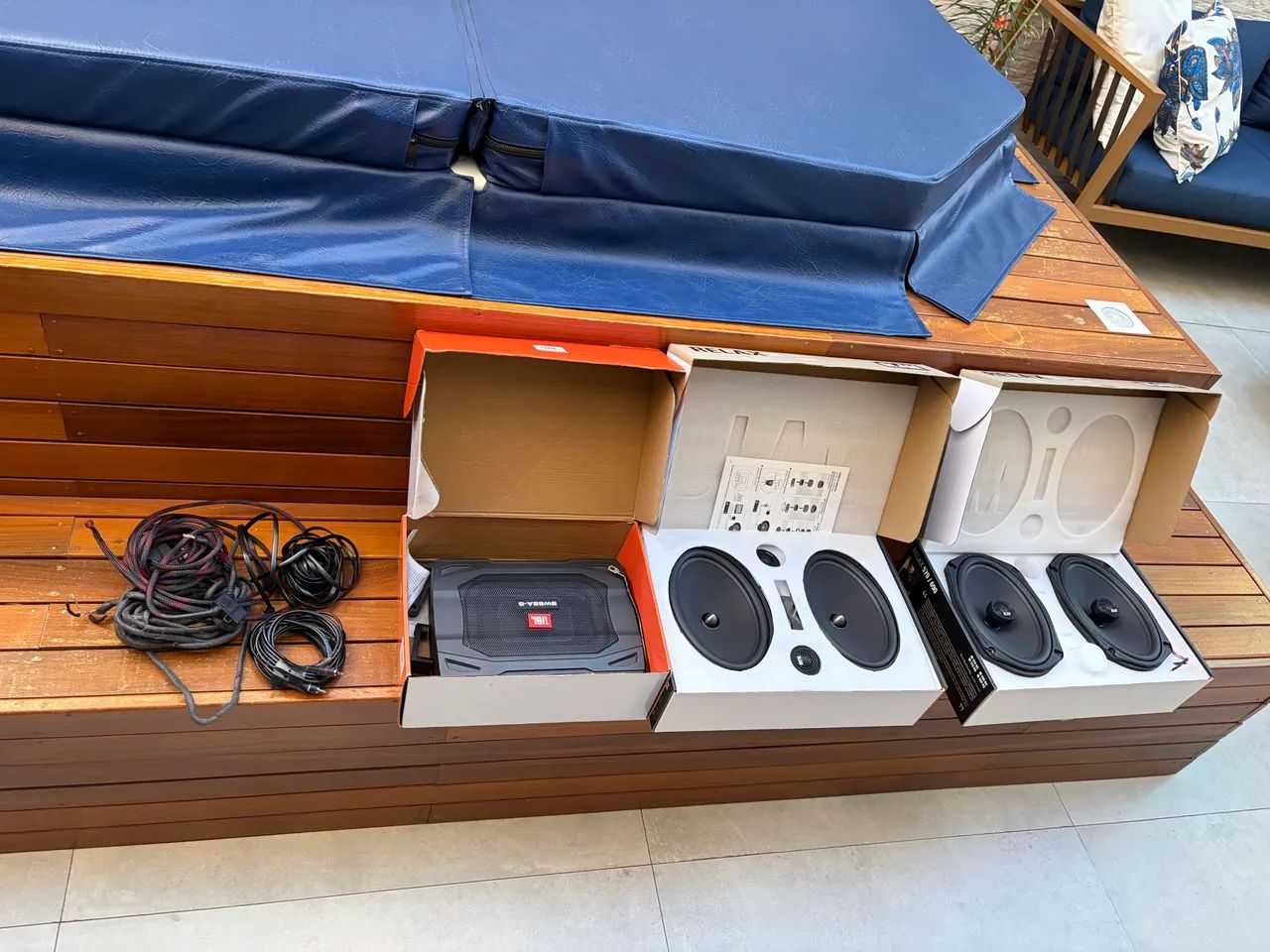 Alto Falantes Blam Relax E Subwoofer Jbl