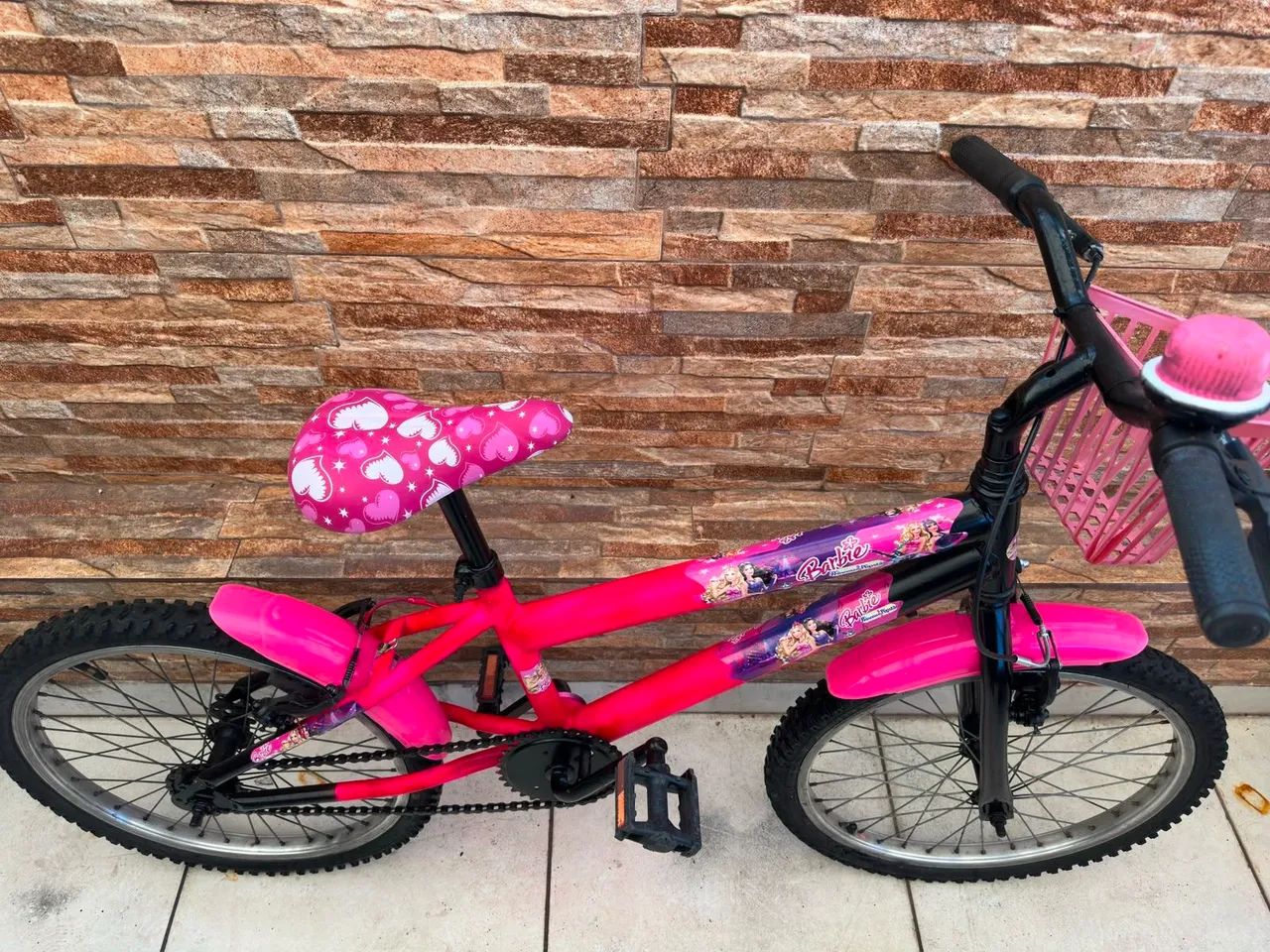 Bicicletas aro 20 menina barbie - Foto 2