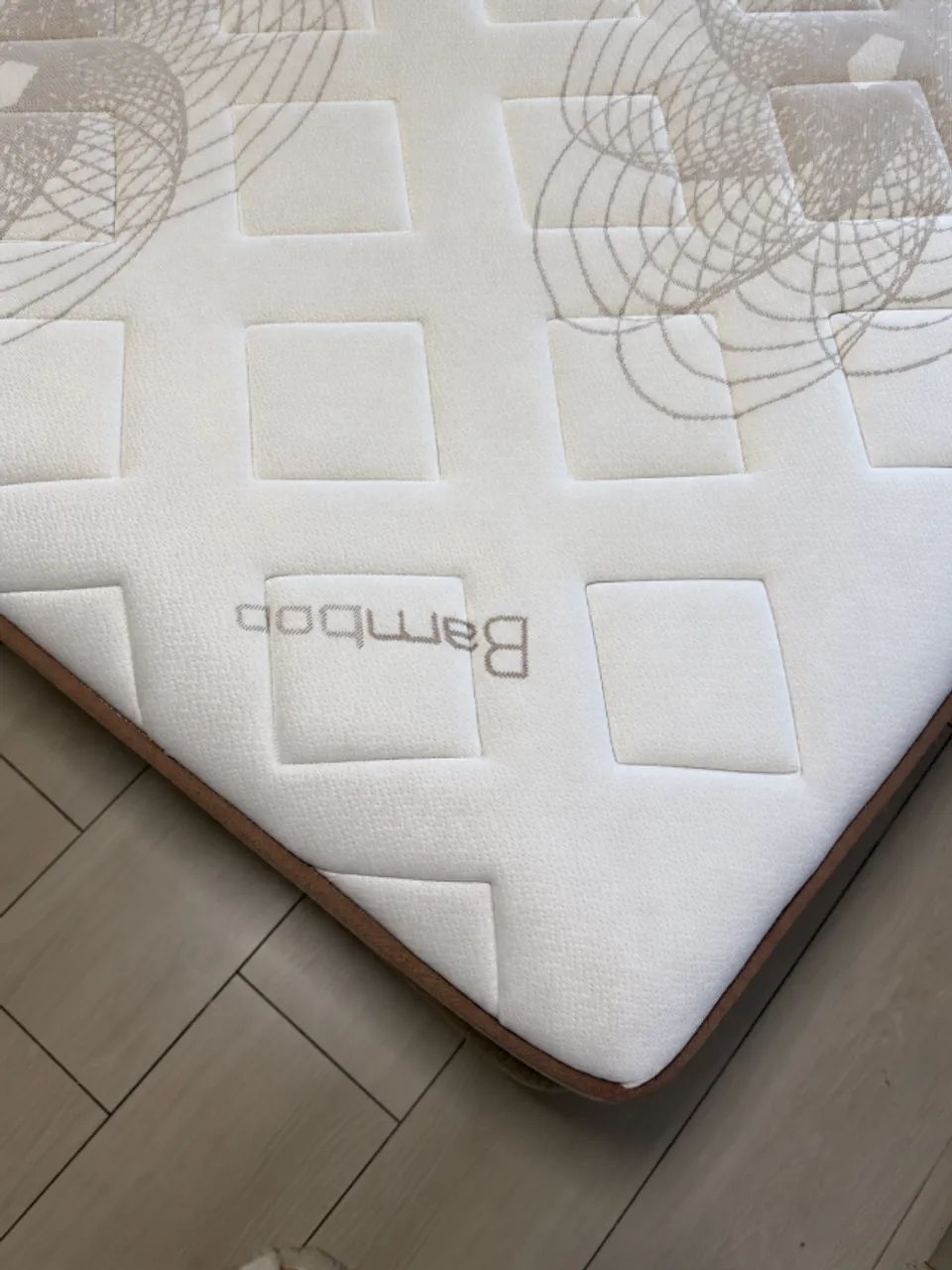 Cama Box Queen Probel Athos Bambu Completa - Molas Ensacadas - Foto 3