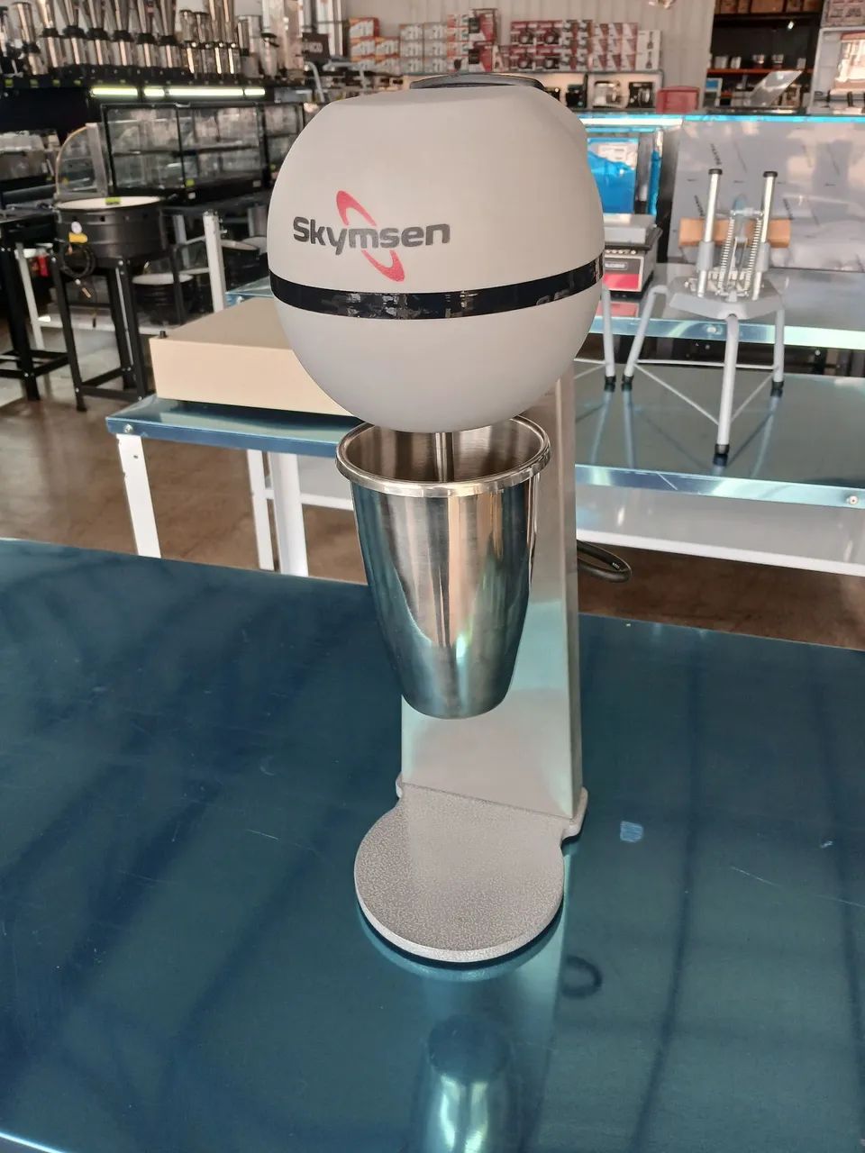 Batedor De Milk Shake Copo Inox 1 Haste Skymsen 