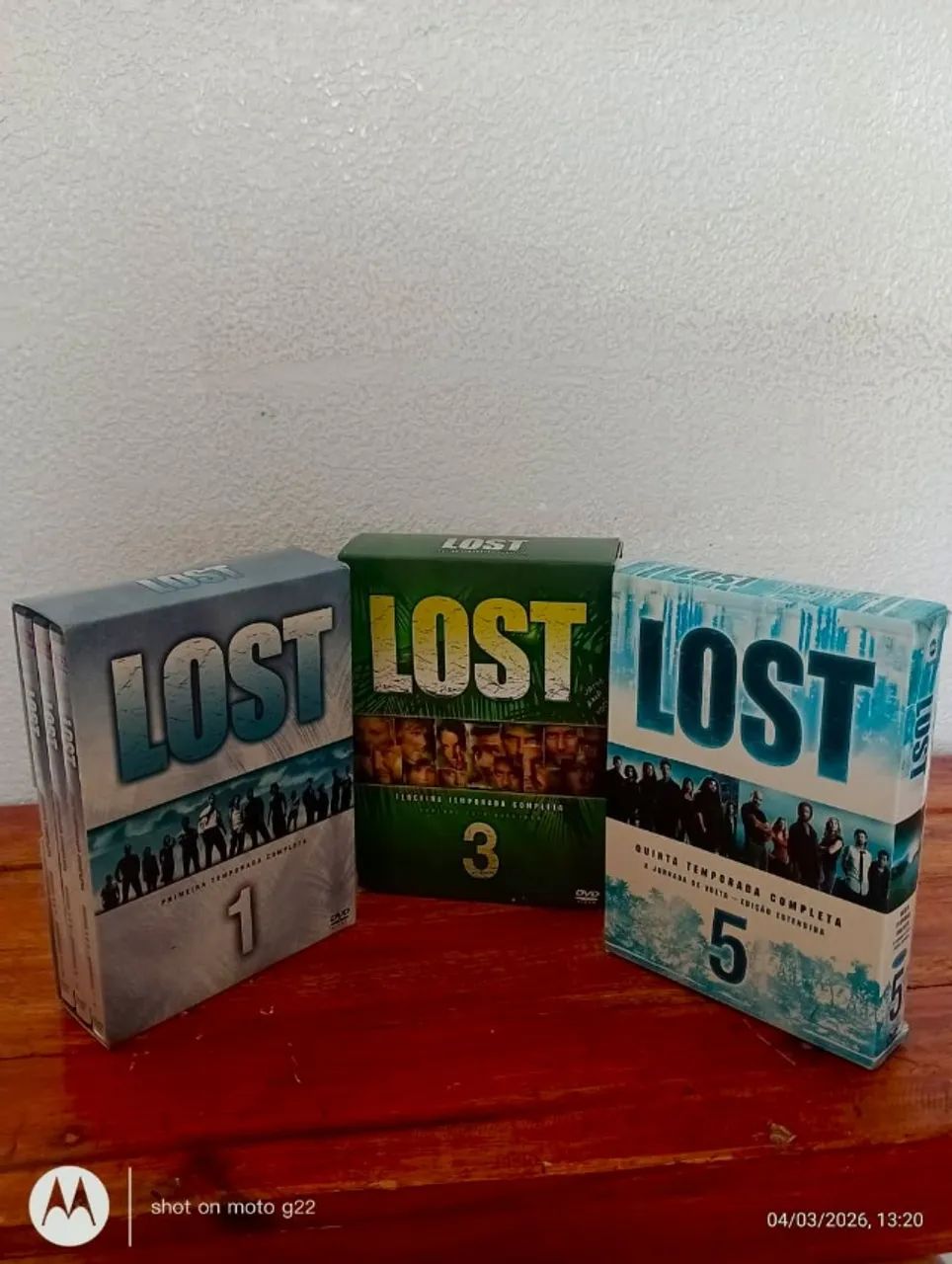 Box Lost - Temporadas 1, 3 e 5 (Originais) - DVD, Blu-Ray e Vídeo