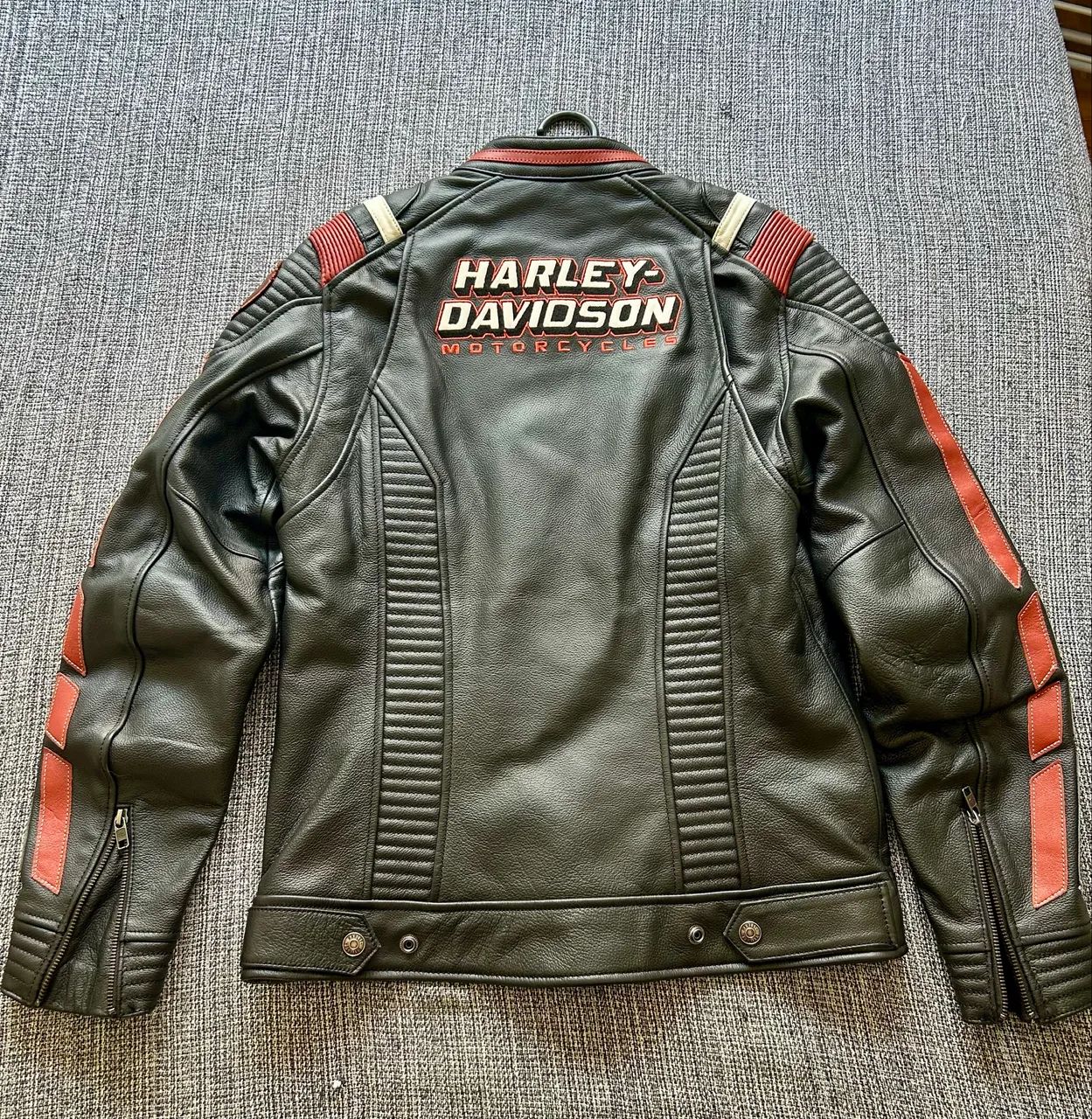 JAQUETA COURO HARLEY DAVIDSON - Foto 2