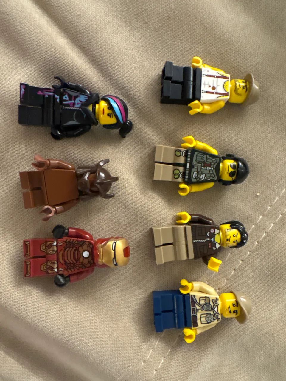 Lote 7 Lego Minifiguras Diversas 