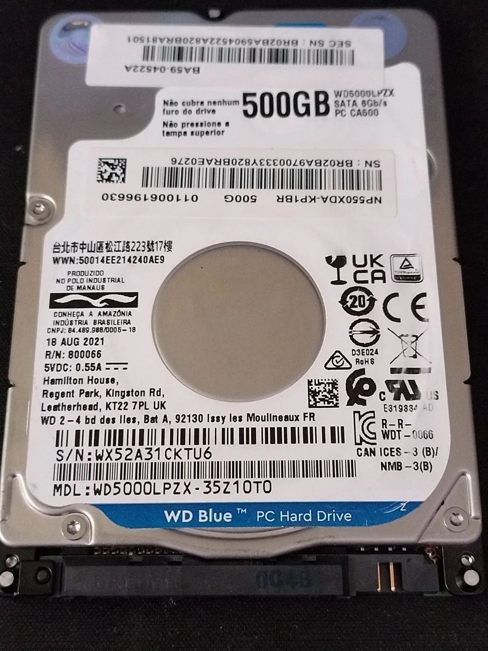 WDC 500 GB v árias marcas. - Foto 2