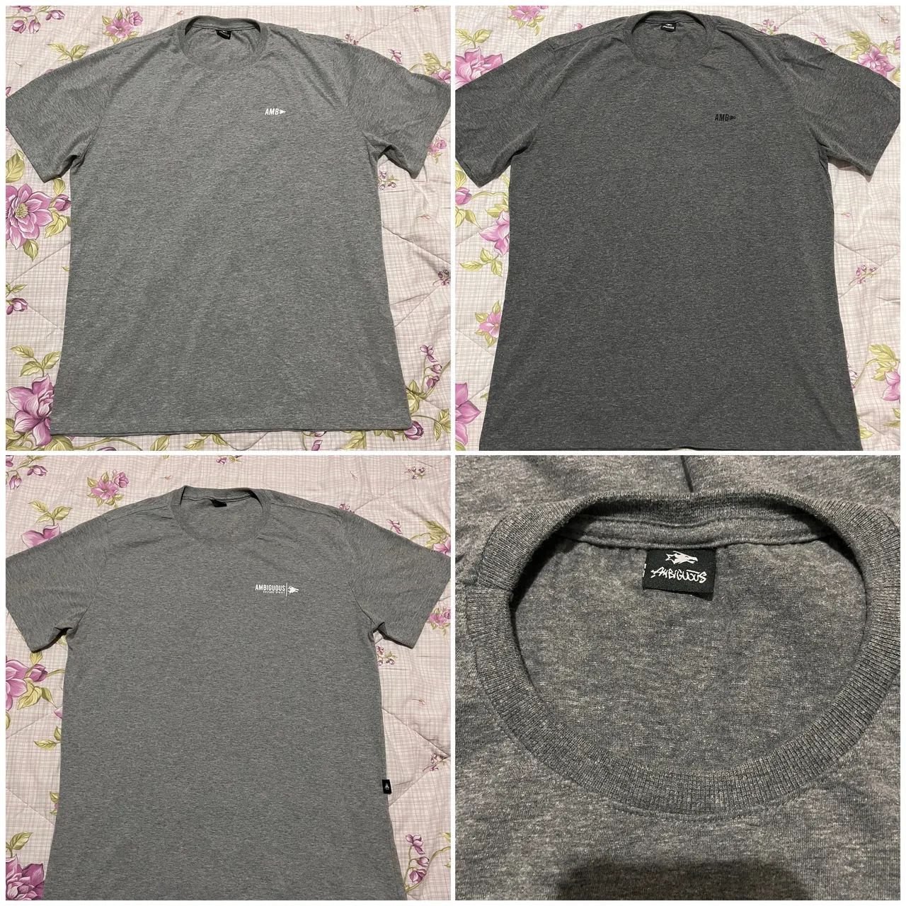 Kit 3 camisetas básica Ambigous G