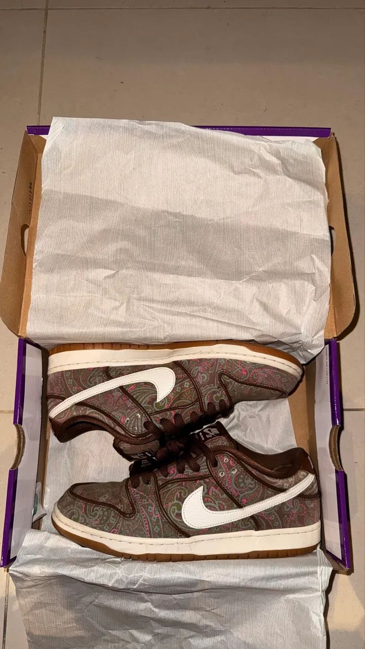 Nike Dunk Paisley Brown - Foto 2