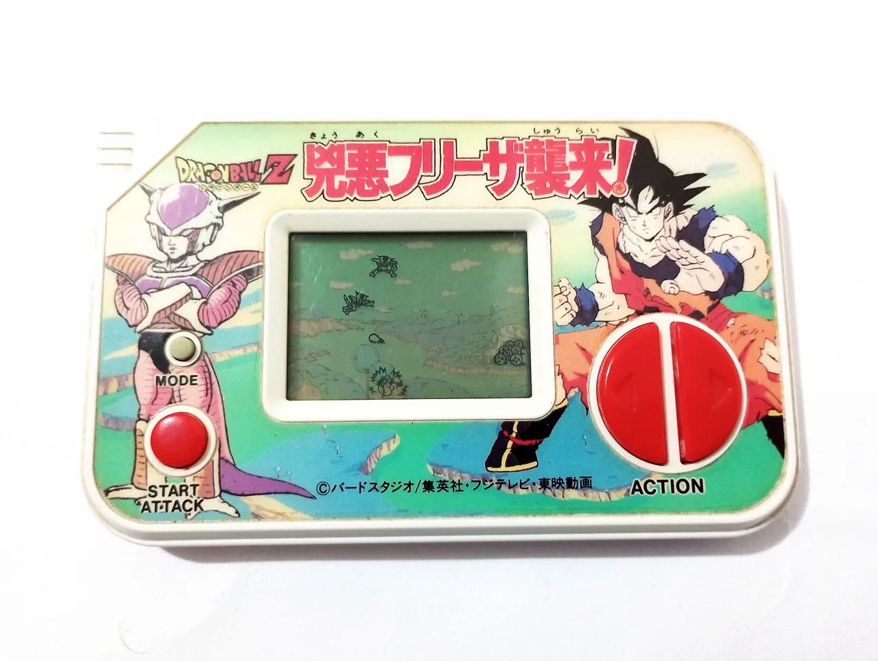 Vídeo Game portátil LCD Dragon Ball Z Bandai 1991 - Consoles de