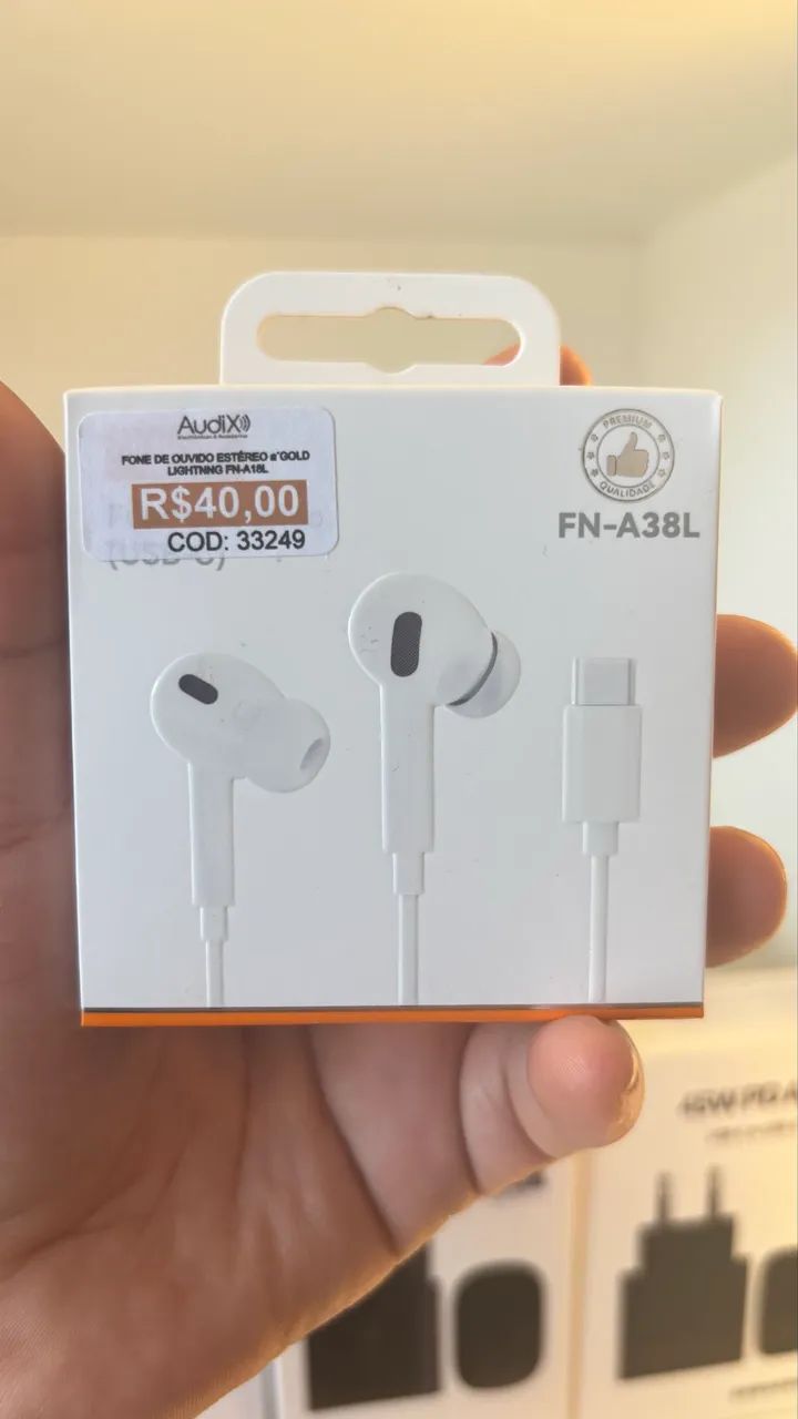 Fone de ouvido tipo-c (com sem borrachinha) - Foto 2