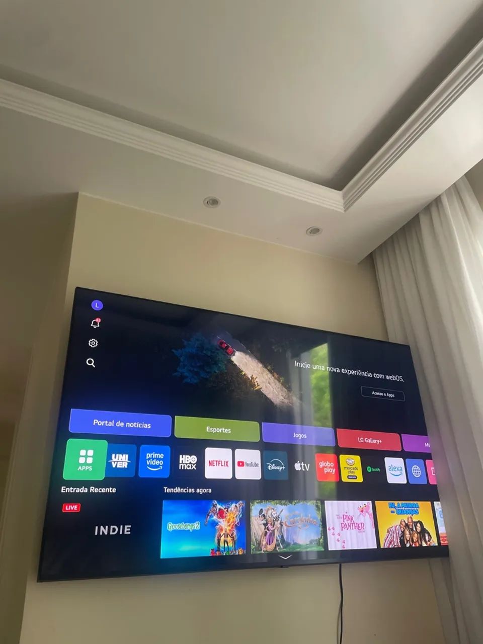 TV LG 65 polegadas 