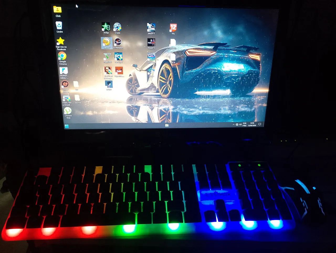 Pc completo Intel i7 2600 ( 500 reais) - Foto 3