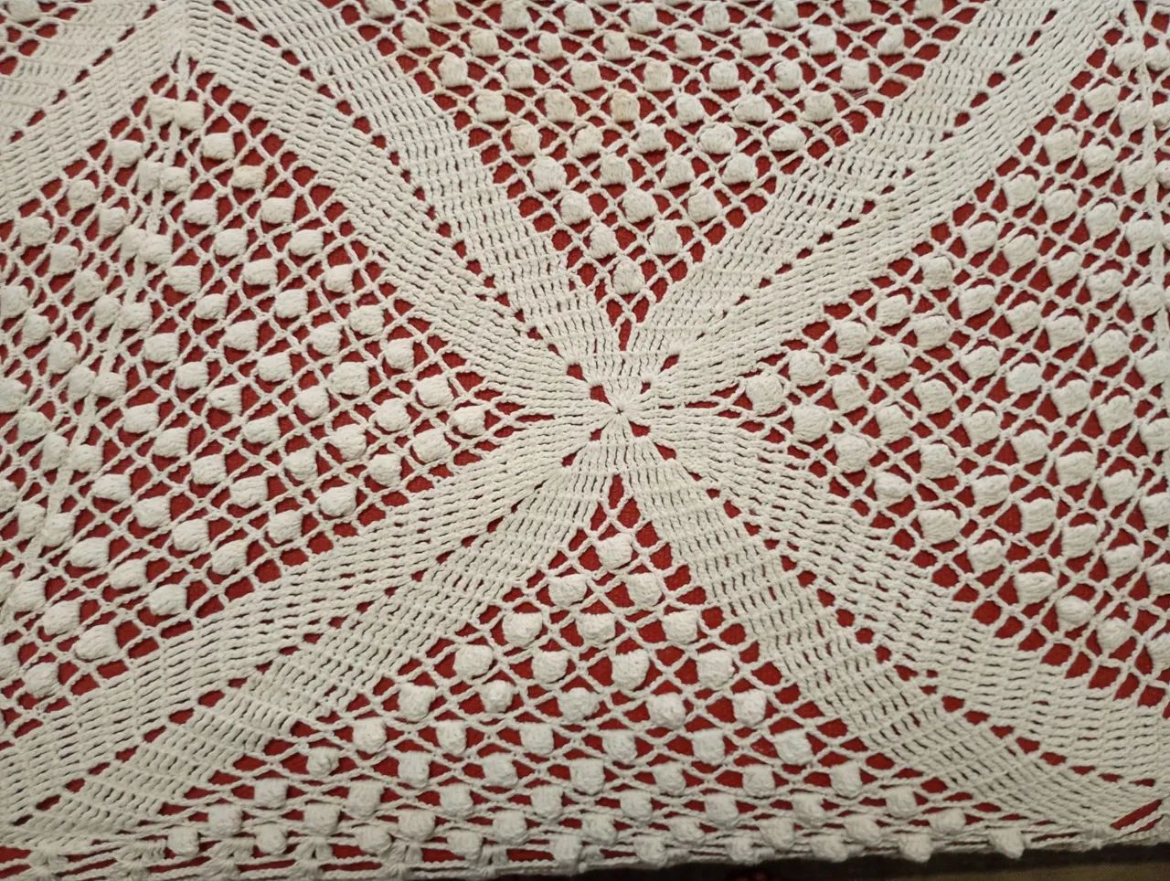 Colcha em crochê para cama de solteiro  - Foto 2