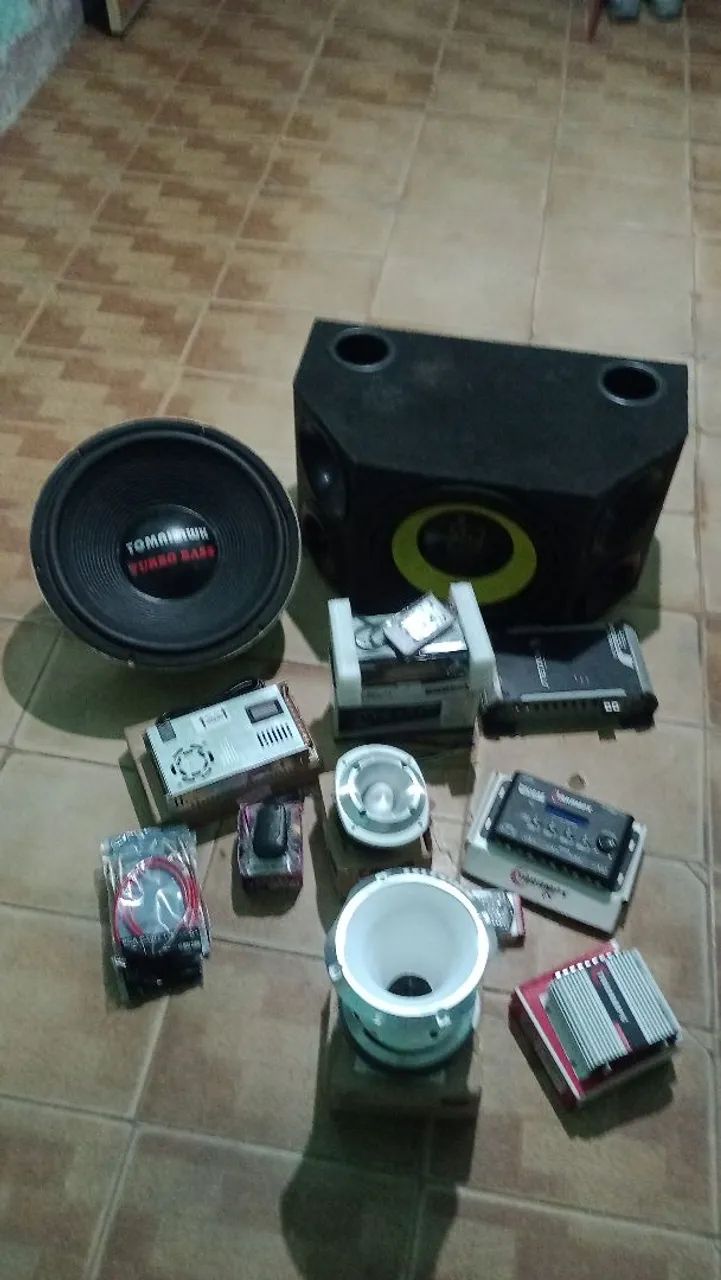 Equipamento de som 