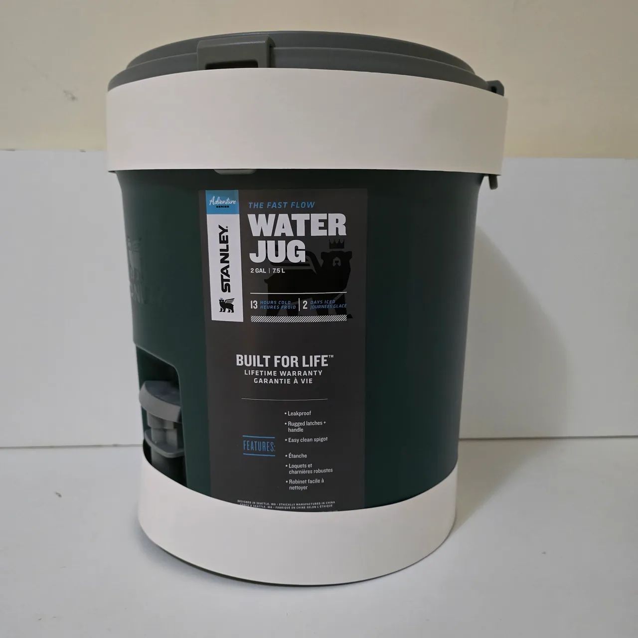 Stanley water Jug 7,5 L litros garrafa térmica gigante com Torneira