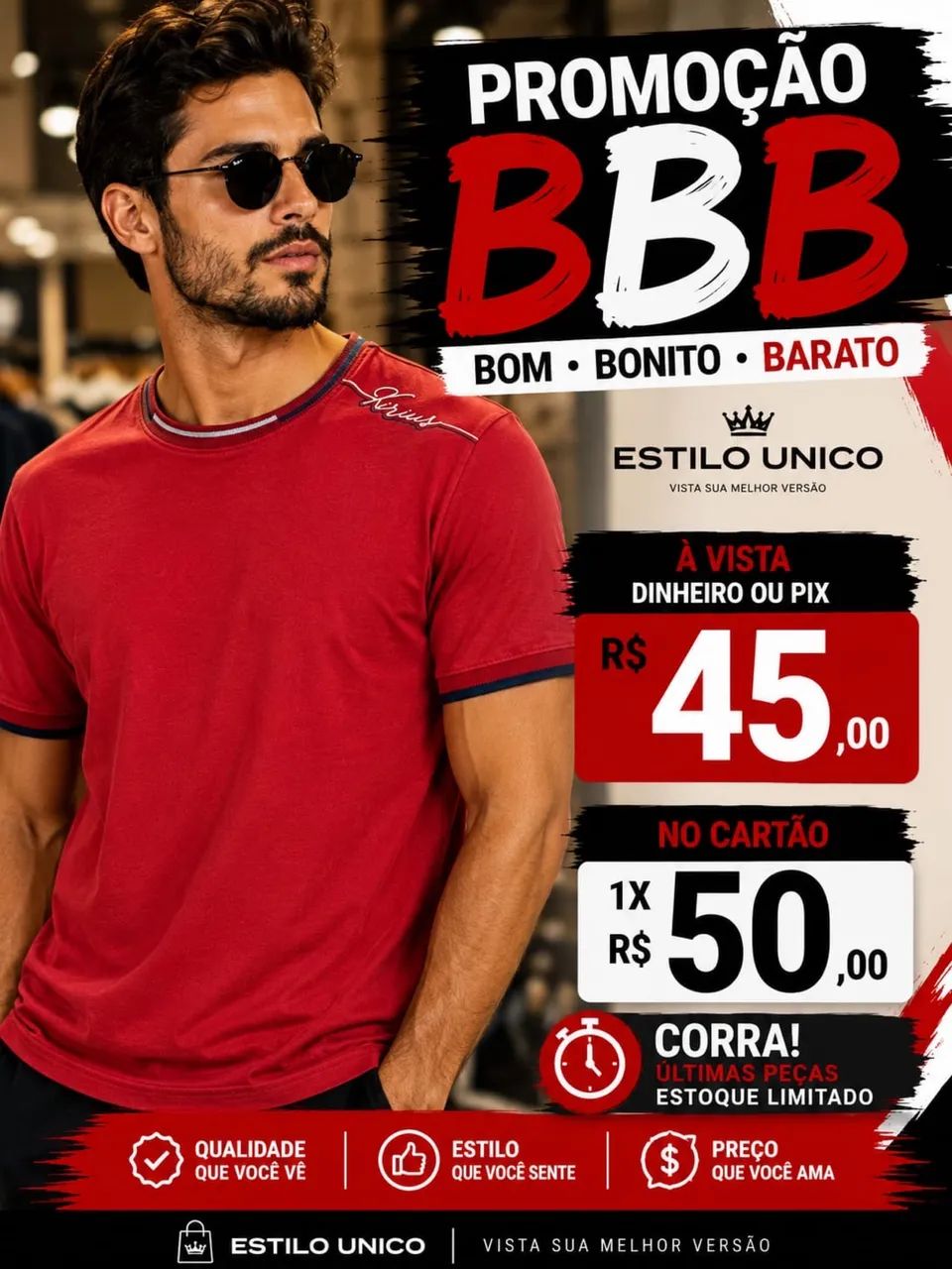 Camisa 100% algodão  - Foto 3