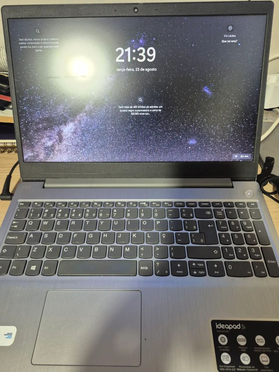 Laptop Core I5 / 8gb / 256 gb Lenovo - Foto 2