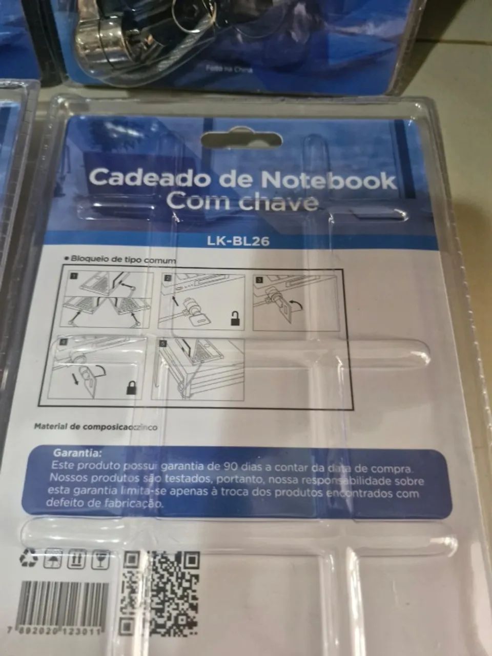 4 cadeados trava Notebook - Foto 4