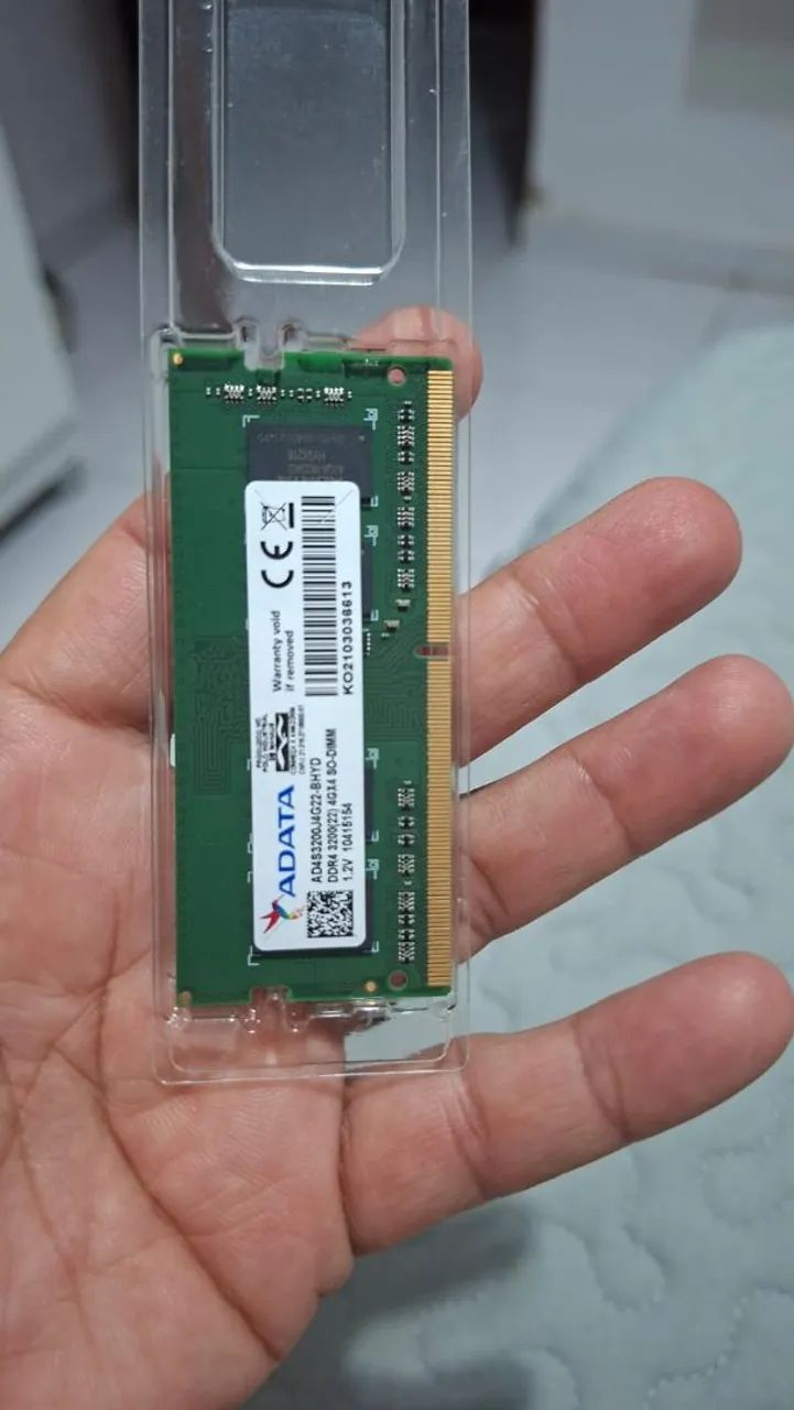 Memória ram ADATA para notebook 4gb ddr4 3200mhz - Foto 2