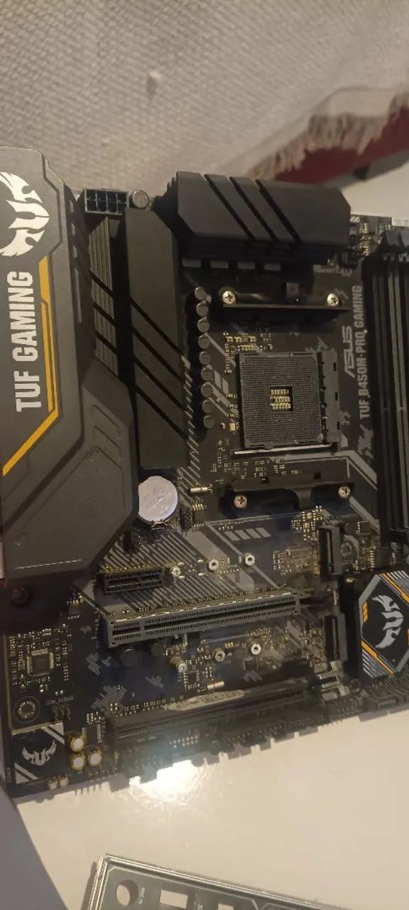 Placa Mãe B450M ASUS TUF Pro Gaming (Semi-novo) - Foto 5