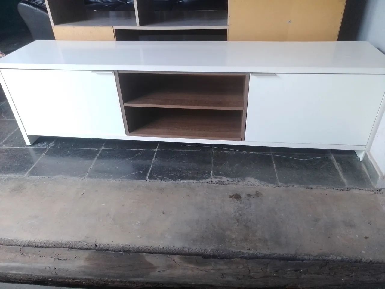 Rack com painel e mesinha centro 