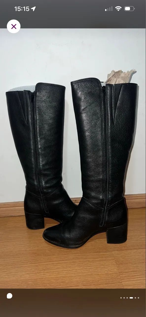 Bota cano alto