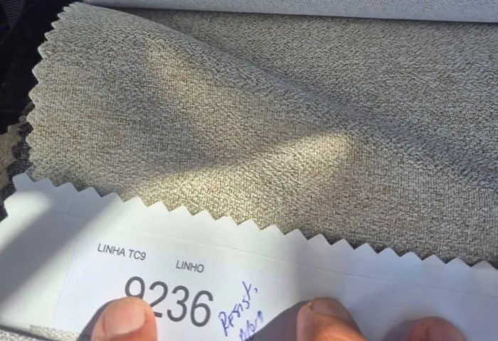 Sofá Living Verona Soft 2,40 m Linho Bege Hidro - Foto 2