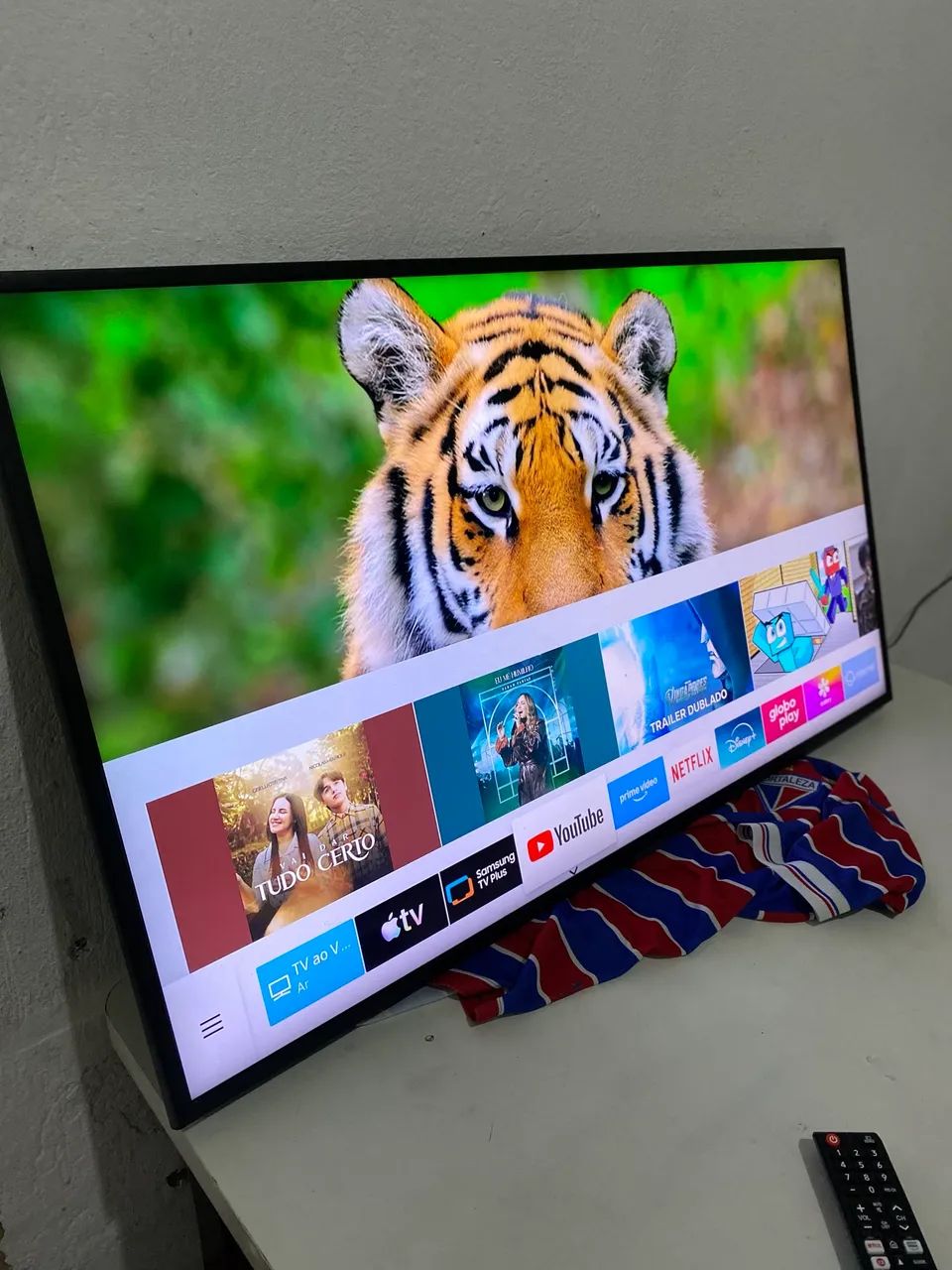 TV smart 43 polegadas Samsung modelo novo com Alexa Xbox - Foto 3