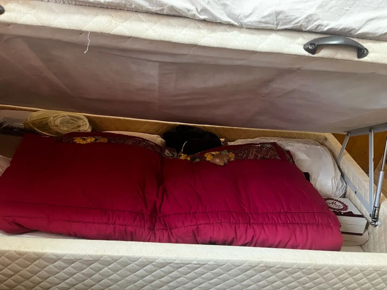 Cama Box Baú Solteiro + Colchão | DESAPEGO - Foto 2