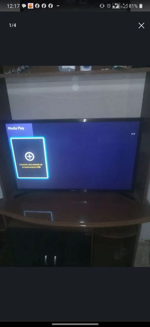 Televisão sansung 32 polegadas
