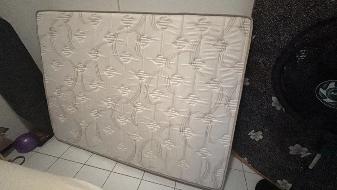 Cama box e colchão Ortobom - Foto 2