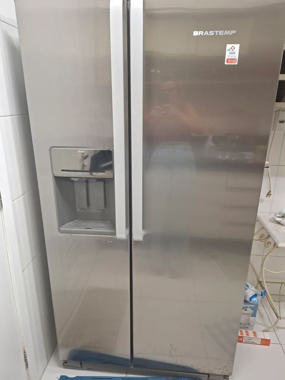 Geladeira side by side Brastemp - Foto 5
