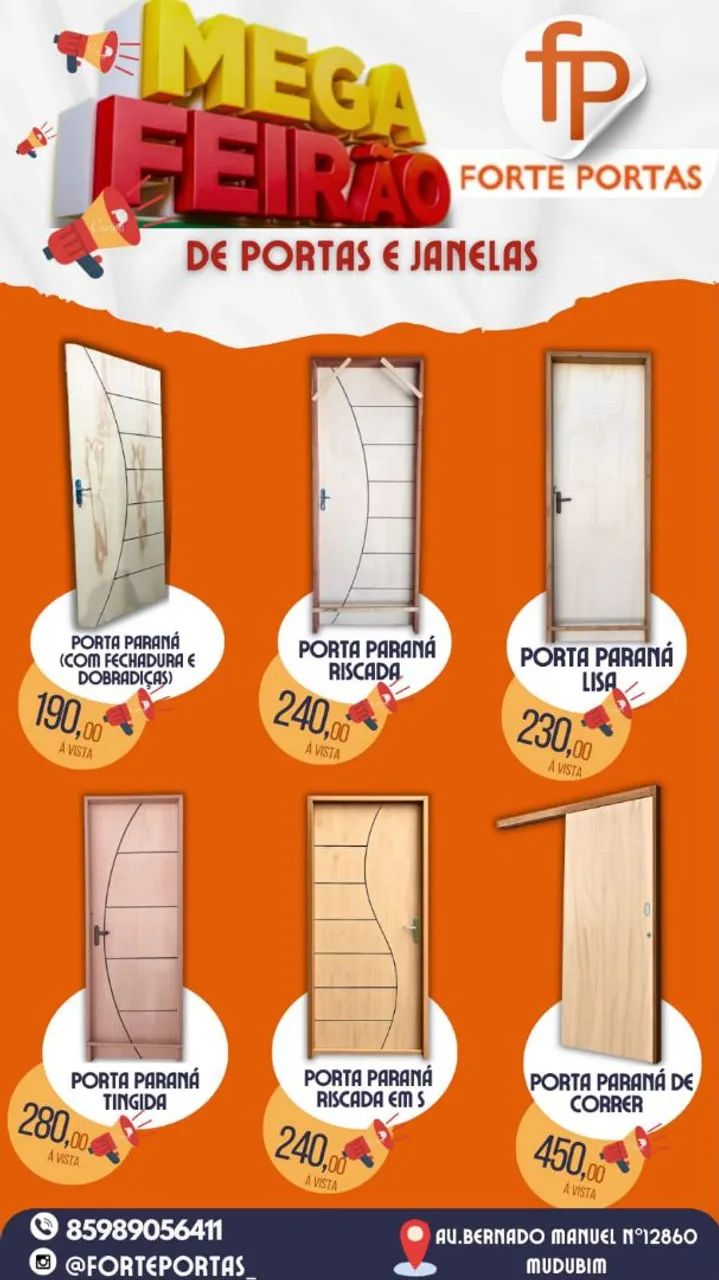 Portas novas